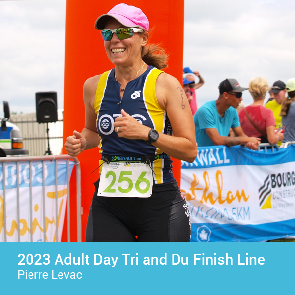 2023 Adult Day Tri and Du Finish Line