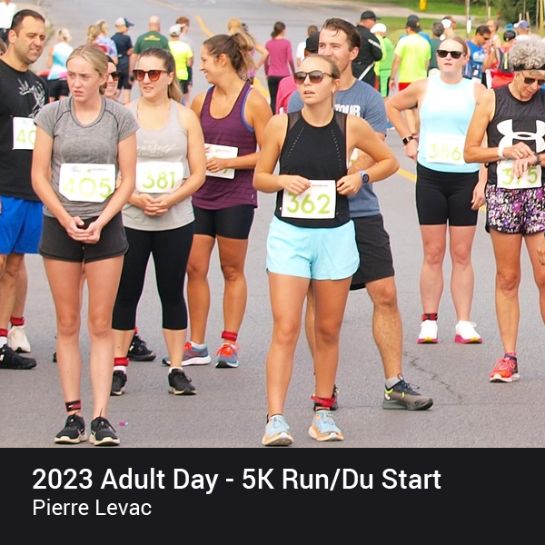 2023 Adult Day - 5K Run/Du Start